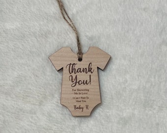 Thank You Baby Shower Favour Tags, Baby Arrival, New Mum, Expecting Parent, Pregnancy