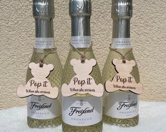 Bear Pop It Baby Shower Favours, Baby Arrival, New Mum, Expecting Parent, Pregnancy