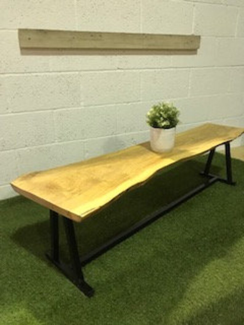 Oak Live Edge Table Etsy