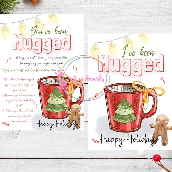 Free Printable Youve Been Mugged Etsy Canada Free Printable Youve Been Mugged Etsy Canada