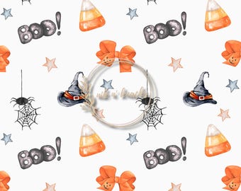 Seamless Pattern. Halloween Seamless Pattern. Instant download. Digital Print. Printable.