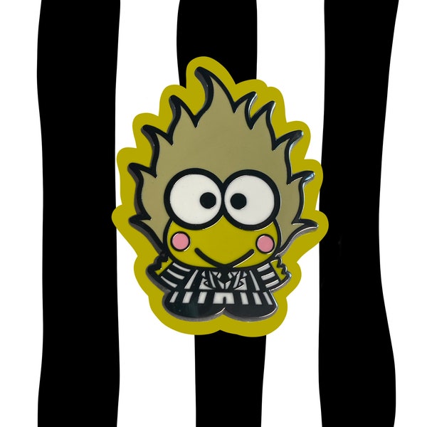 Beetlejuice Keroppi Pin