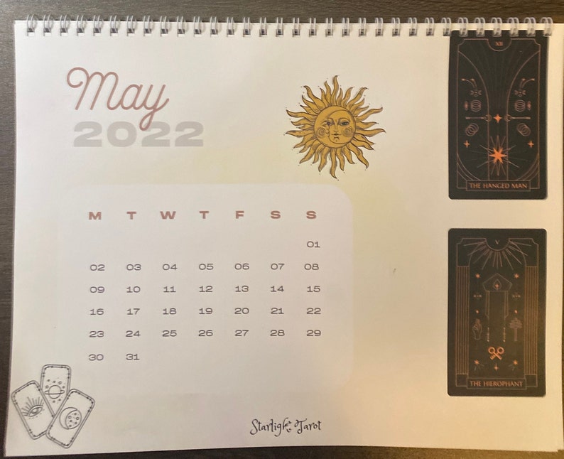 New Starlight Tarot © 2022 Calendars & 2023 Calendars Pre Etsy