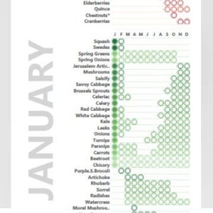 UK Seasonal Produce Guide (Perpetual 'Eco-Ripple' Calendar)