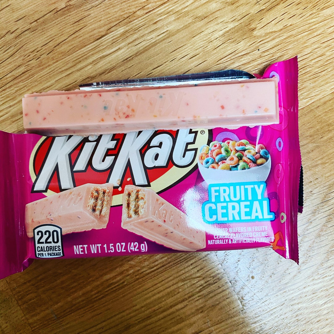 Fruity Cereal 4 Finger Kitkat Etsy UK