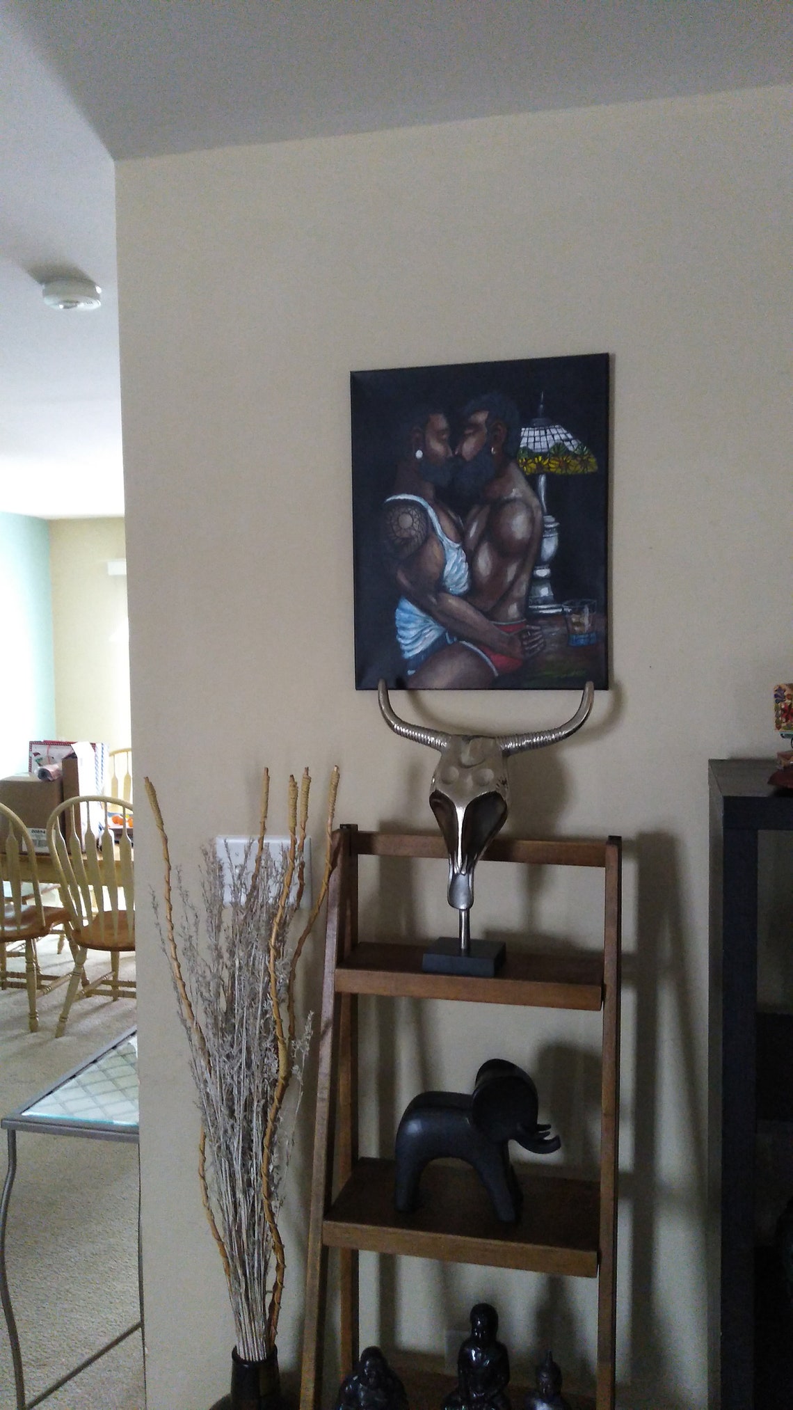 Nude Male Painting. 2 Men Kissing. Nude Mature Male. LGBTQ - Etsy Ireland