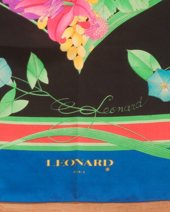 Leonard - Paris - Vintage 70s/80s Floral Print Si… - image 3