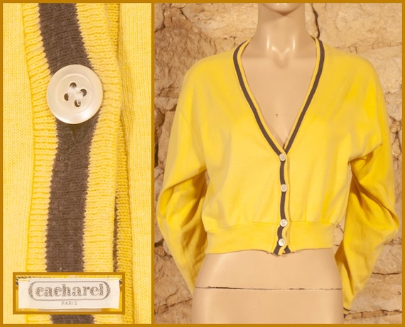Cacharel, Cacharel - 80s Summer Jacket (size FR38, UK10 , US6 , D36, IT42)