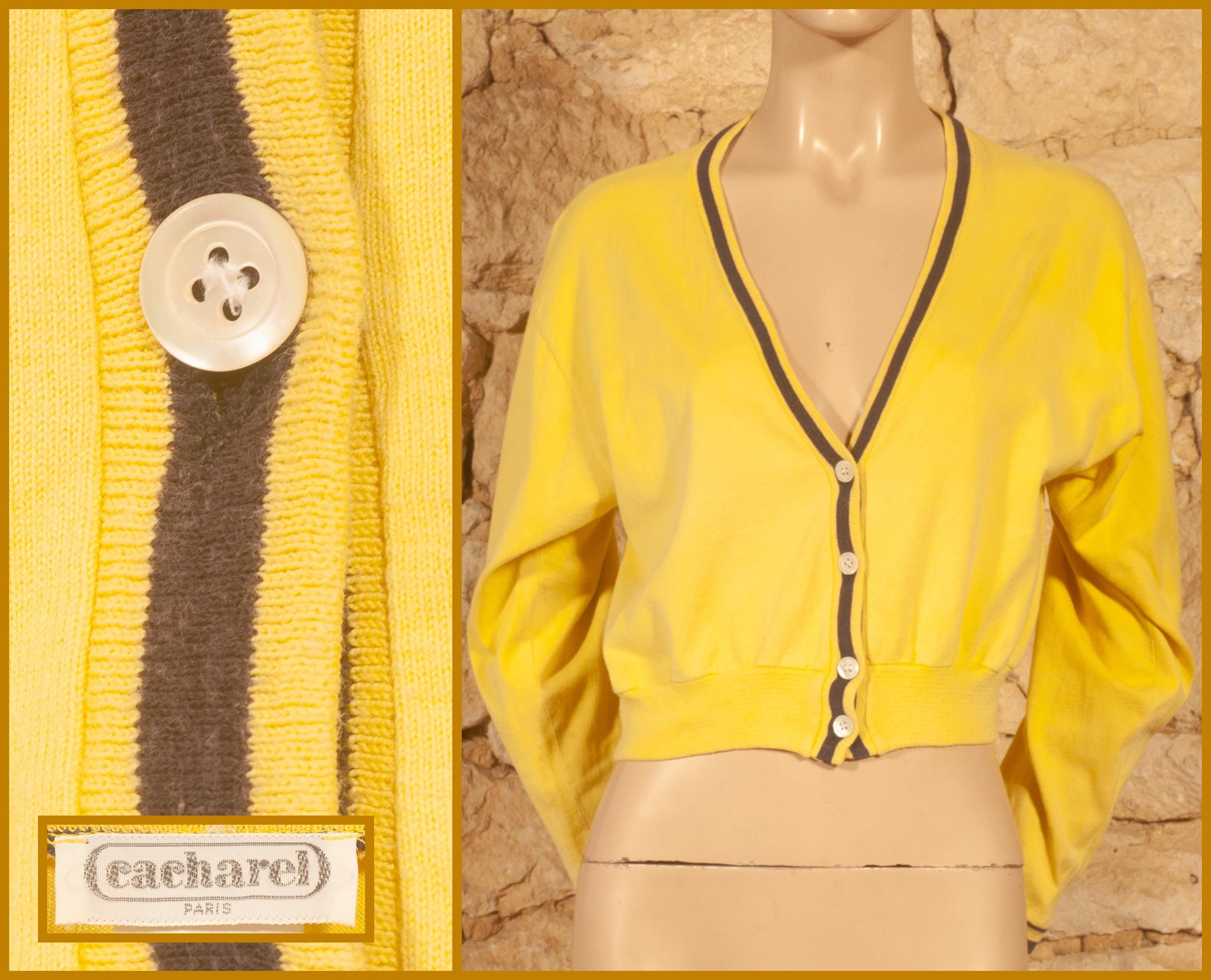 Cacharel, Cacharel - 80s Summer Jacket (size FR38, UK10 , US6 , D36, IT42)