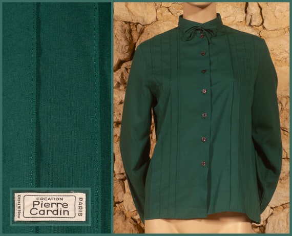 Creation Pierre Cardin - Paris - Early 70s Shirt / Blouse (size 