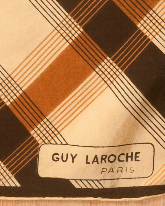 Guy Laroche - Paris - Vintage 60s Geometric Print… - image 3