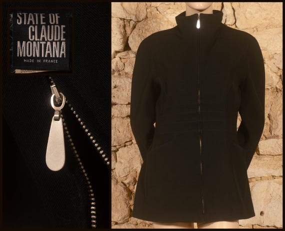 Claude Montana, State of Claude Montana - Vintage 80s Jacket (size UK10, US6, FR38, D36, IT42)