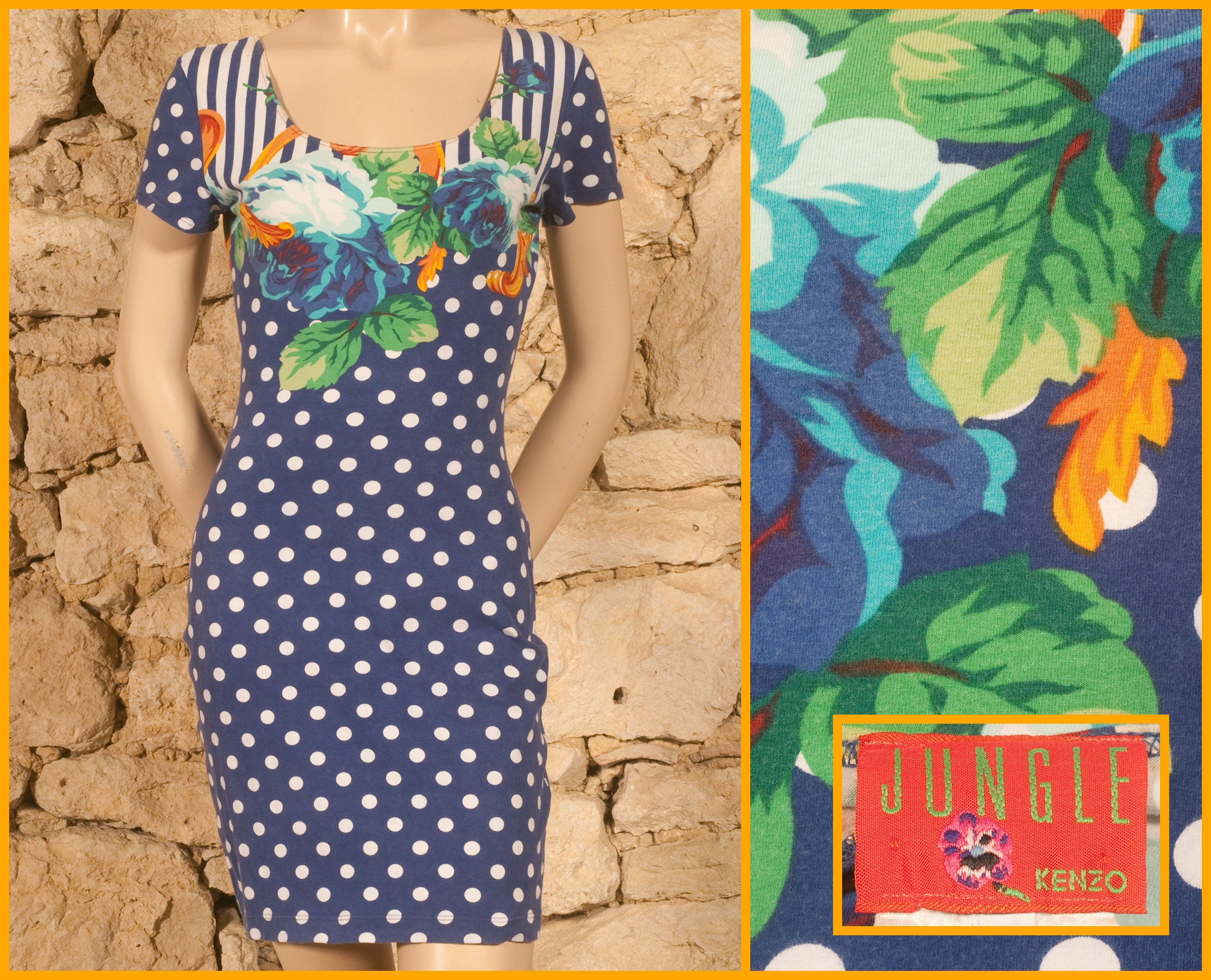 Kenzo Jungle Dress - Etsy Kenzo Jungle Dress - Etsy
