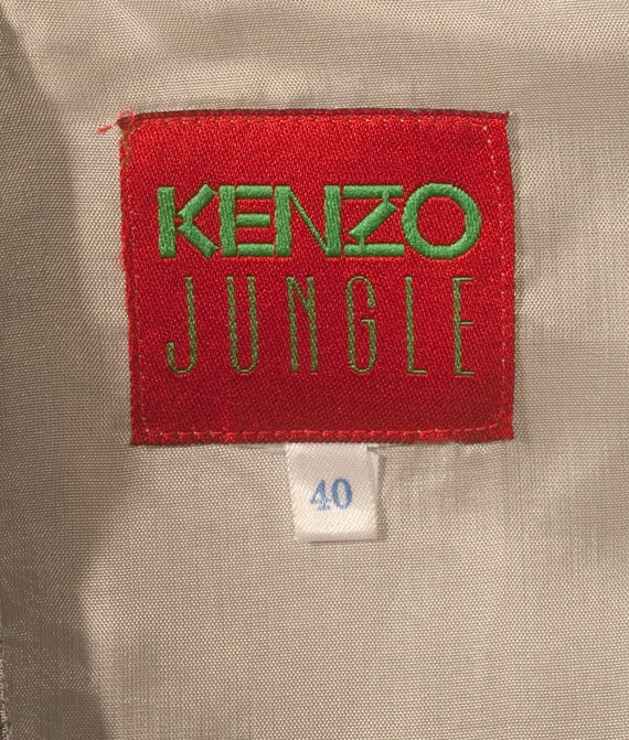 Kenzo Jungle - 90s Embroidered & Beaded Evening D… - image 7