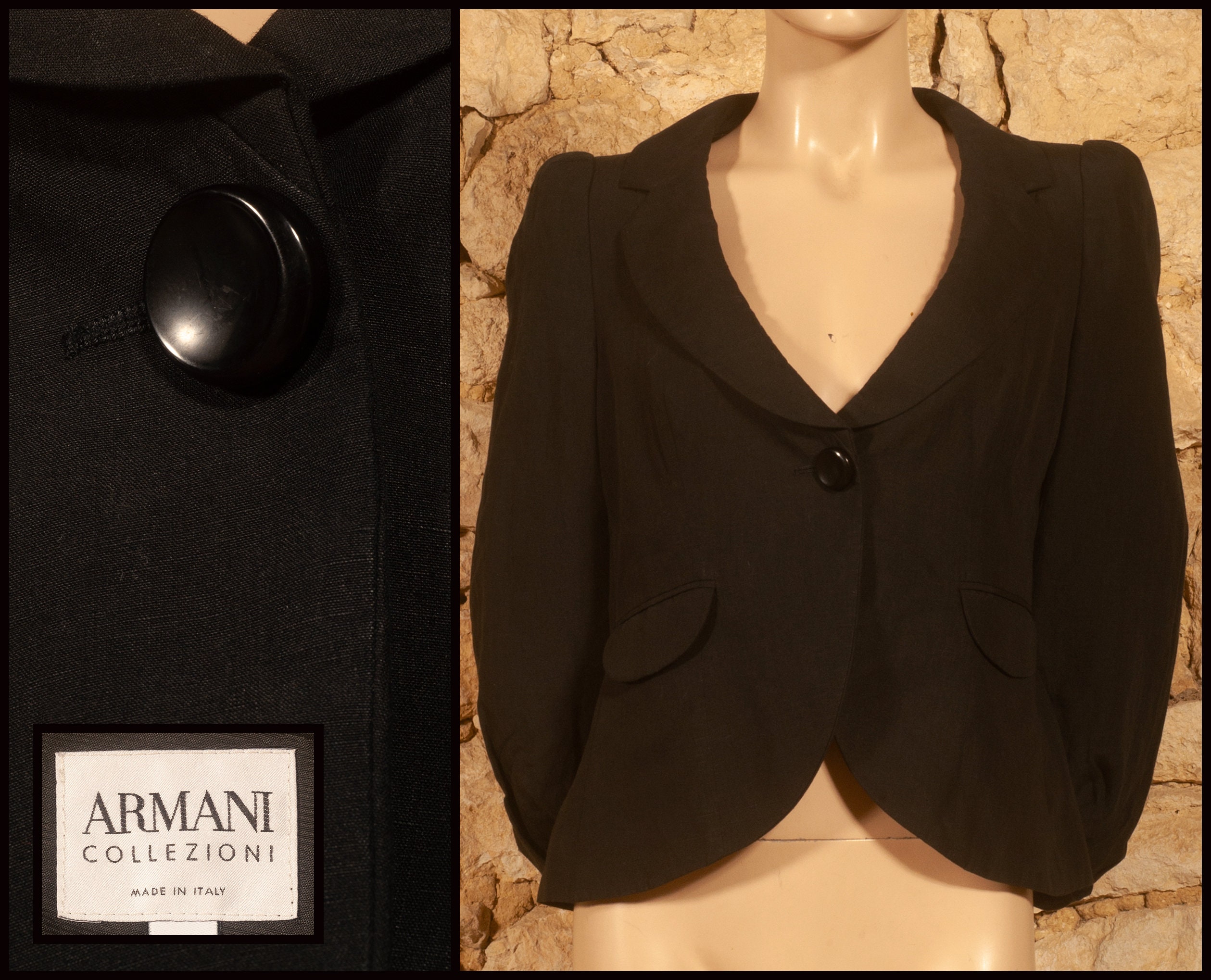 Armani Collezioni - 90s Summer Jacket (size US10, UK14, FR42