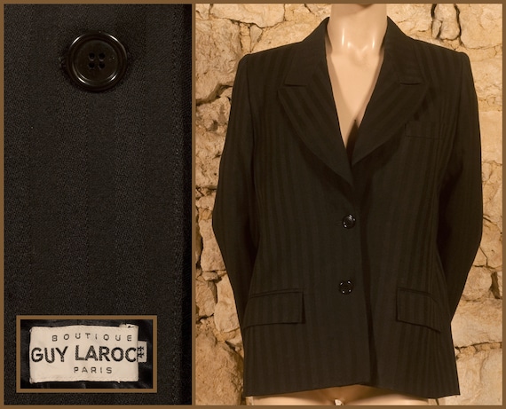 Guy Laroche Boutique - 70s Jacket (size UK14, US1… - image 1