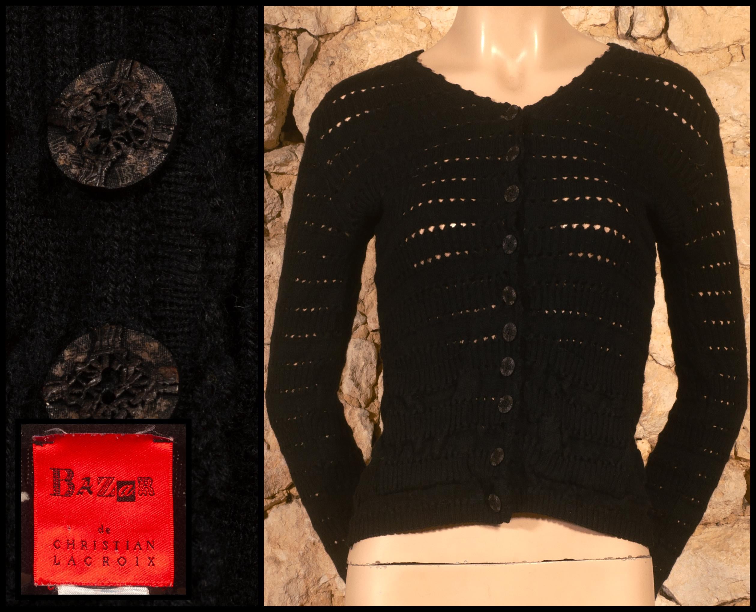 Christian Lacroix Bazar Knit - Etsy