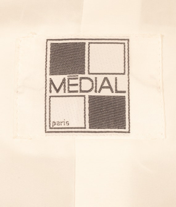 Medial - Paris - Vintage 60s Mid-Season Plaid Ove… - image 7