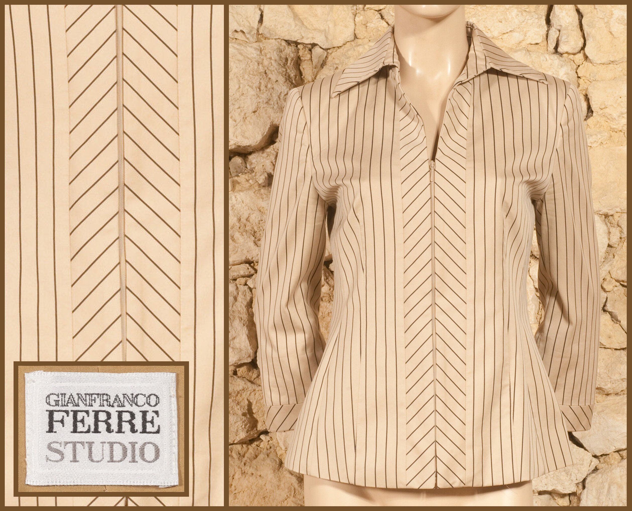 Gianfranco Ferre 'studio' Vintage 90s Jacket (size UK10, US6