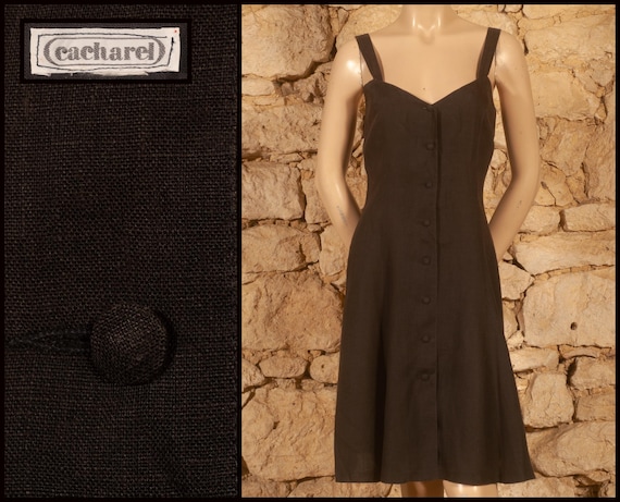 Cacharel, Cacharel - 80s Summer Dress (size US6, UK10, FR38, D36, IT42)