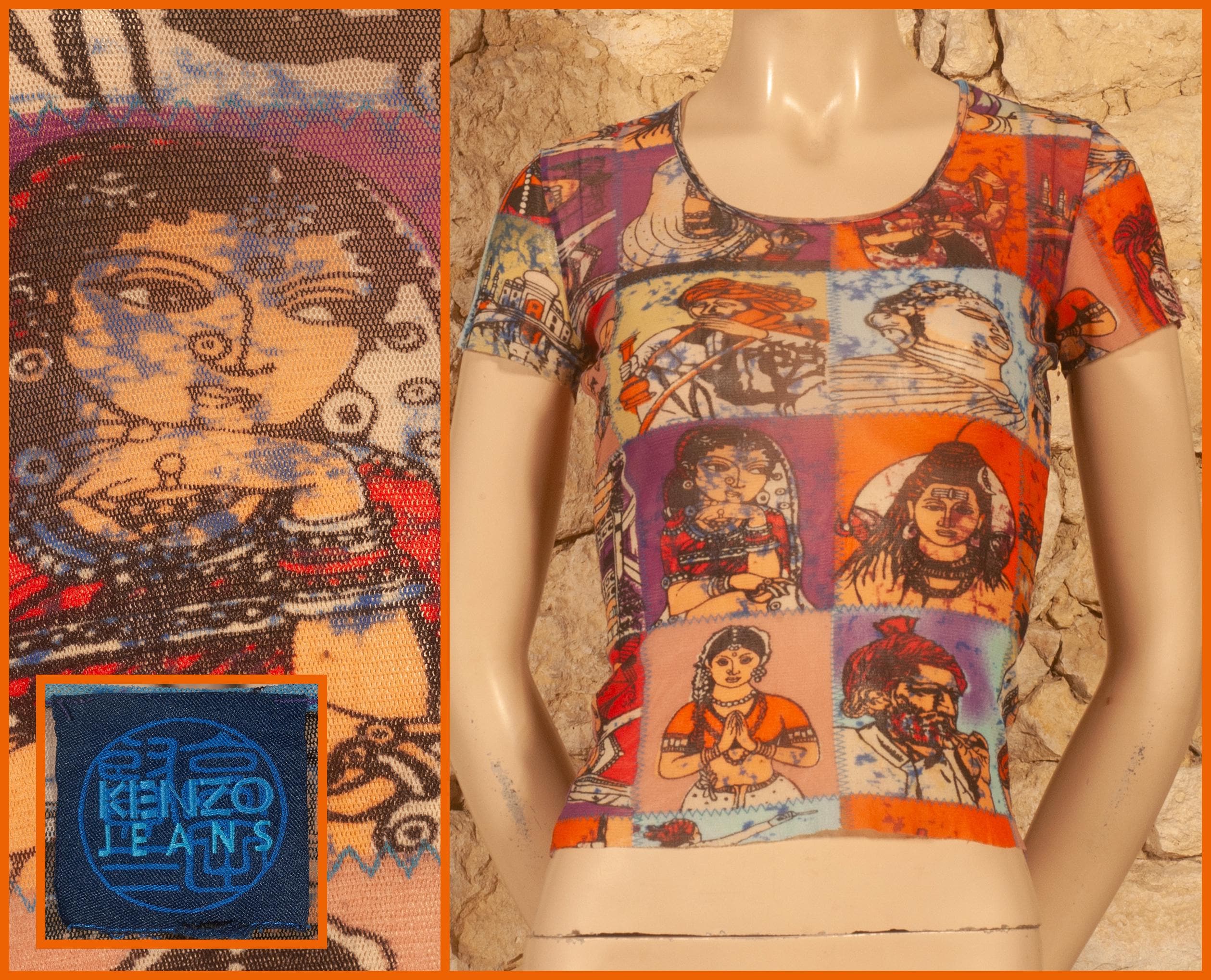 Kenzo Mesh Top - Etsy