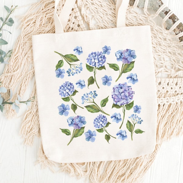 Wild Floral Tote Bag - Etsy