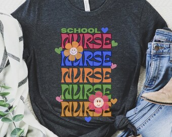 Pflege Schule Krankenschwester Shirt Krankenschwester Geschenke für Krankenschwester Anerkennung Woche Passendes Krankenschwester T-Shirt Shirt für Krankenschwester Pflegeschule T-Shirt Pflegeschülerin