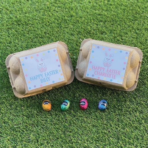 Personlised Easter Egg Cartons Kids Class Gift present Etsy Australia
