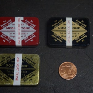 3 full cans of gramophone needles gramophone needles