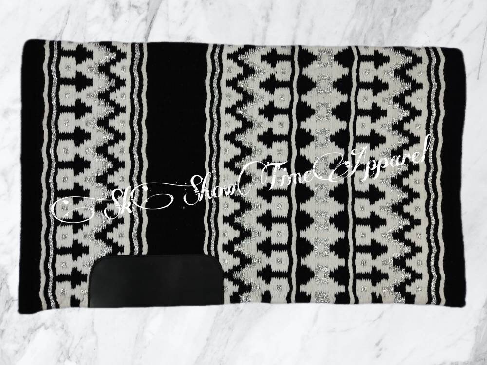 Western Show Pad for Horse Riding Made of Newzealand Wool and Etsy