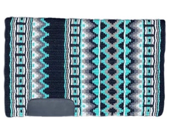 Comfortable Square Saddle Pad for Horseback Riding Tailored for English & Western Saddles, Ideal for Trail Show Bareback Equestrian Riders