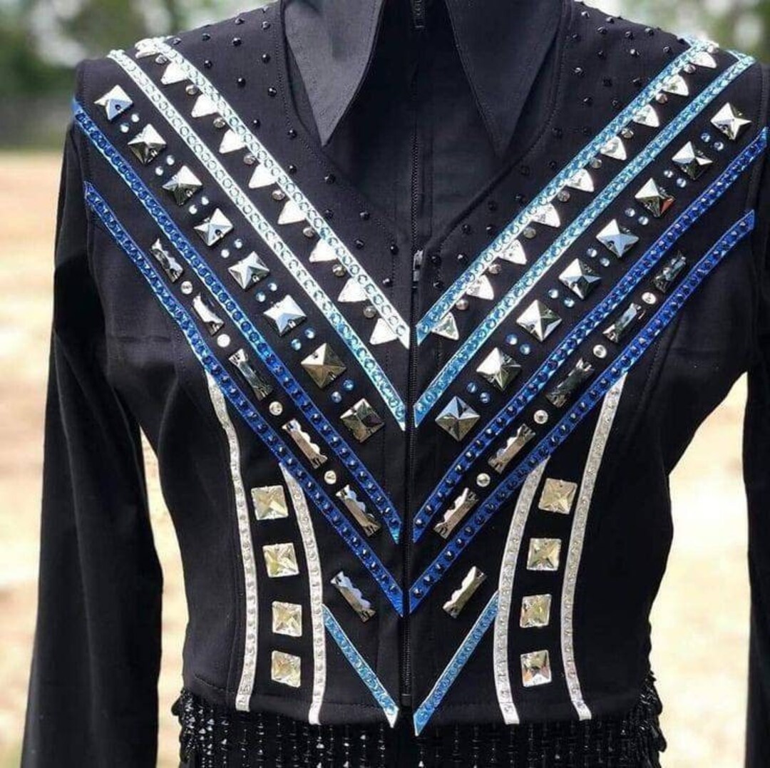 Chemise Western Stretch Femme - Équitation - Verte - Taille Unique (M/L) - Neuve