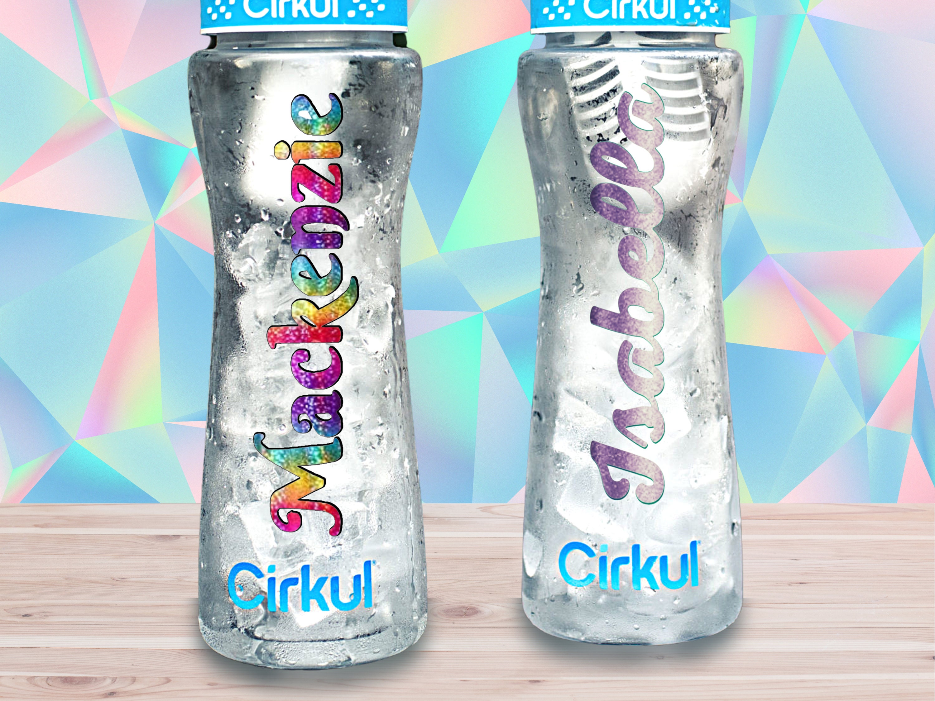 Personalized Cirkul Decal Water Bottle Decal Name Cup Decal 