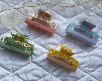 Confetti acrylic Claw Clip | Hair Clip | Hair Accessories