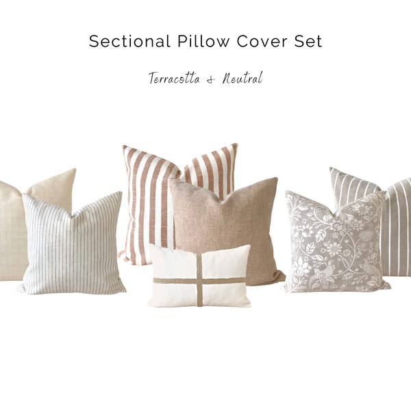 Sectional Pillow Set Etsy