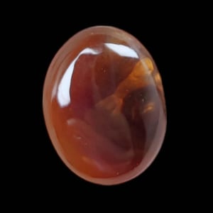 3 Carat Of Natural Mexican Fire Agate Loose Gemstone For Jewelry Making Fire Agate Cabs ,Cabochon.F-89