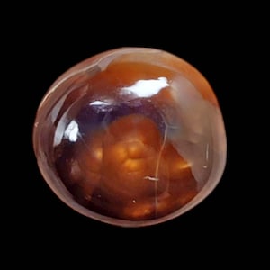 3.2 Carat Natural Mexican Fire Agate Loose Gemstone For Jewelry Making Fire Agate Cabs ,Cabochon.F-100