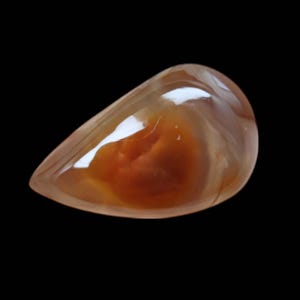 6.2 Carat Of Natural Mexican Fire Agate Loose Gemstone For Jewelry Making Fire Agate Cabs ,Cabochon.F66