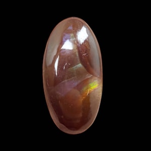 7.5 Carat Of Natural Mexican Fire Agate Loose Gemstone For Jewelry Making Fire Agate Cabs ,Cabochon.F-126