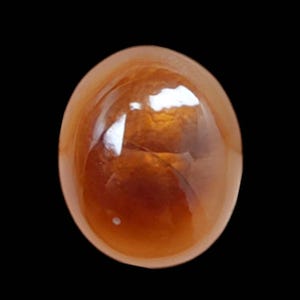 3.4 Carat Natural Mexican Fire Agate Loose Gemstone For Jewelry Making Fire Agate Cabs ,Cabochon.F-98