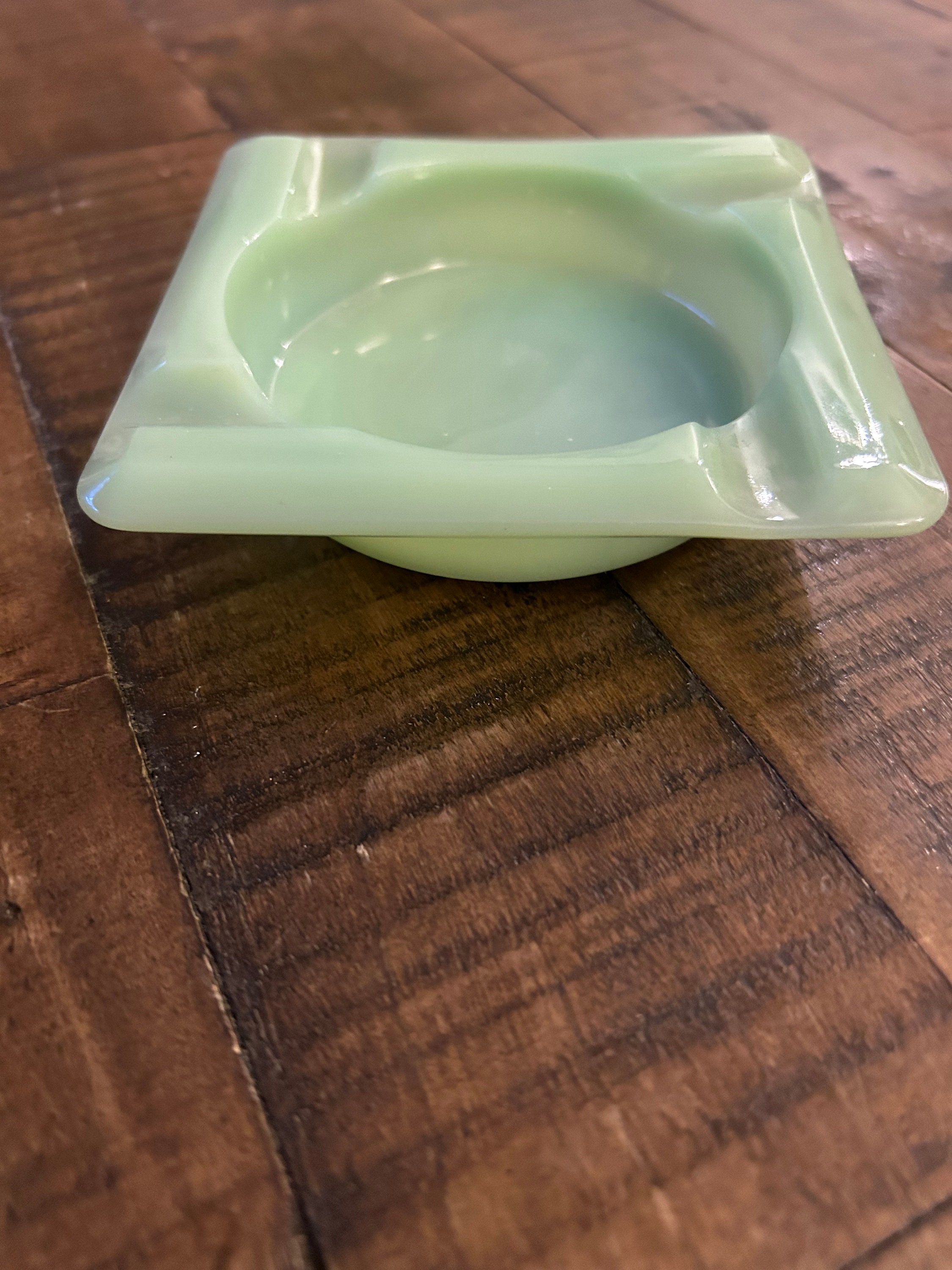 Vintage Jadeite Ashtray Etsy