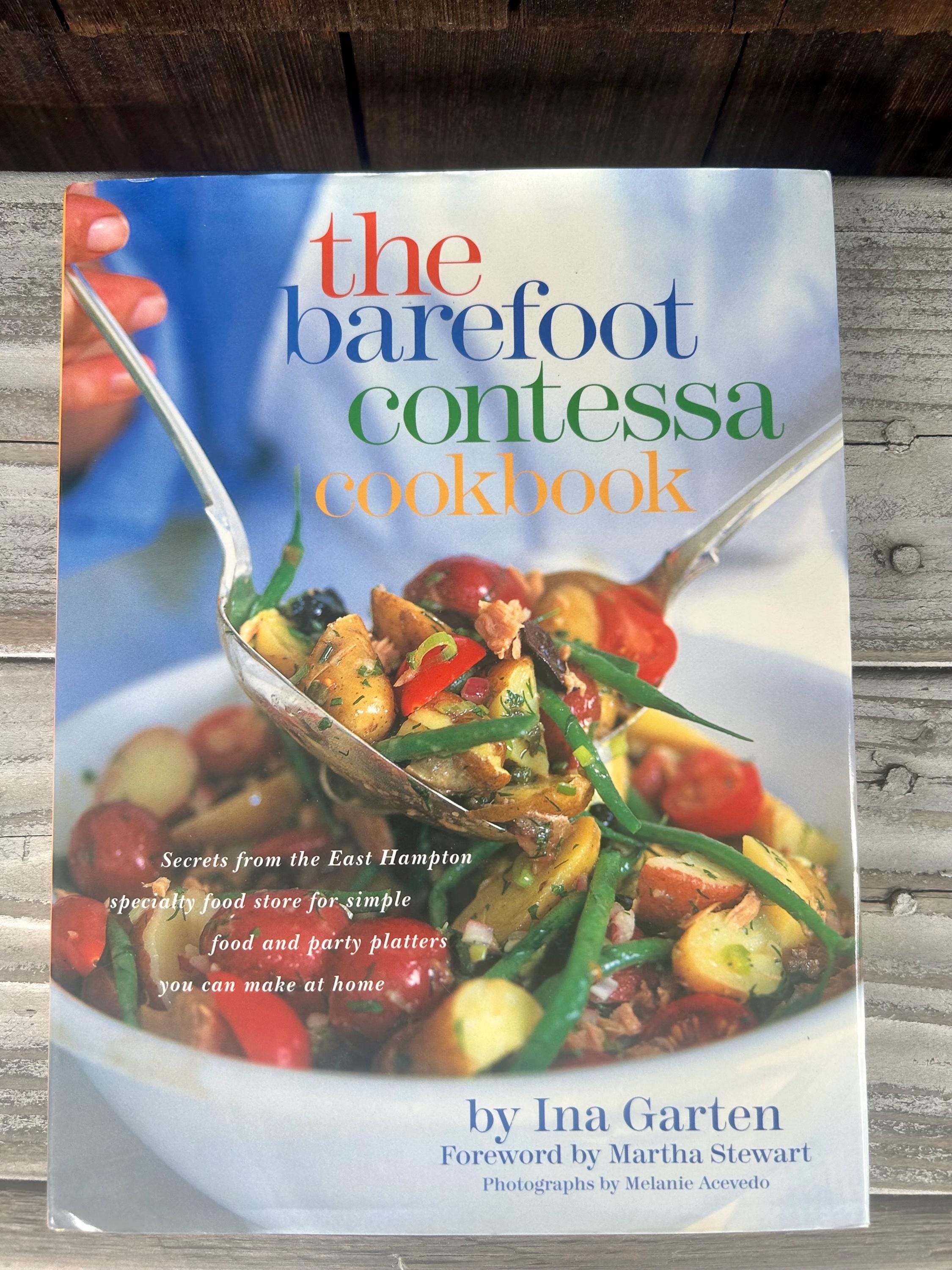 Autographed The Barefoot Contessa Cookbook, 1999, by Ina Garten. Secrets from the East Hampton Specialty Food Store.
