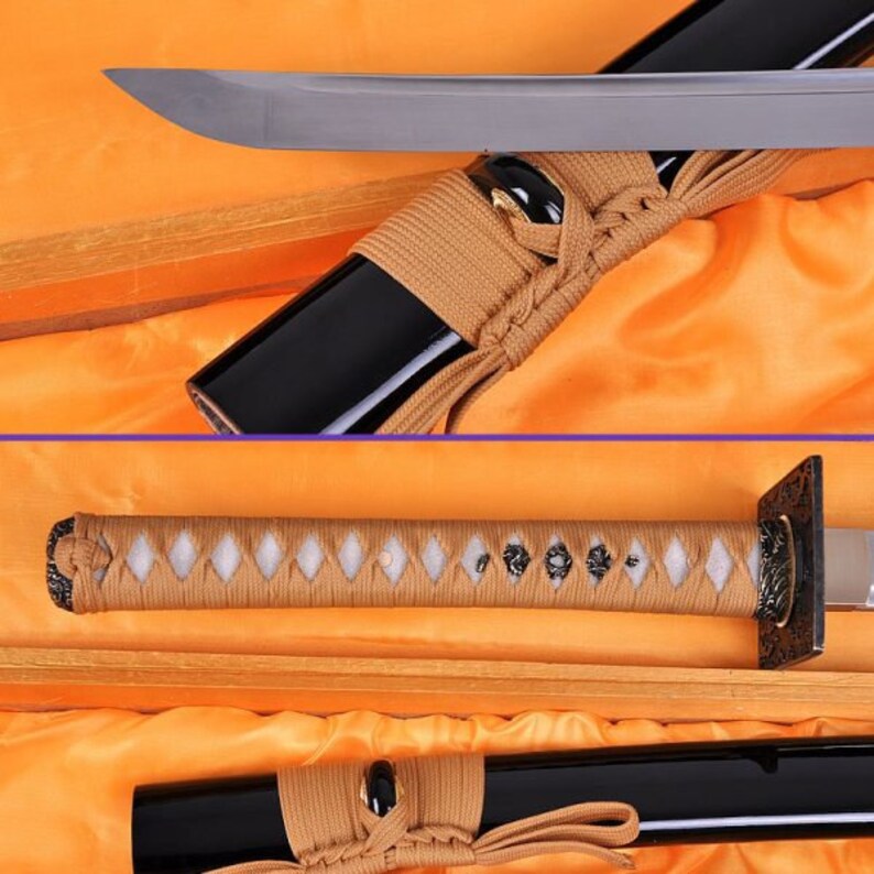 Forged Warrior 40” Full Tang Carbon Steel Long Sword – Hand Forged With Bamboo Handle & Sheath
