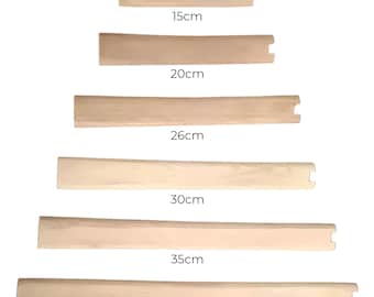 Handle (Tsuka-Ito) Wood Core - 5 Sizes for Katana, Wakizashi, Ninjato, Tanto, Tachi, Odachi Japanese Nihonto Swords | Free Shipping