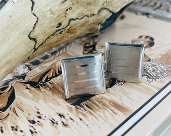 Vintage LaMode Sterling Silver Cufflinks