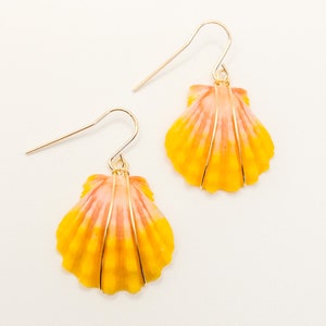 Sunrise Shell Earrings