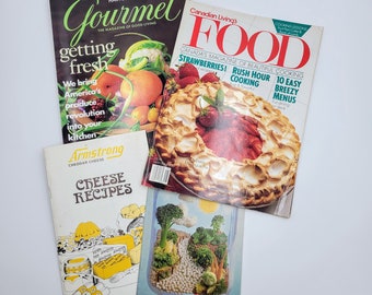 Canadian Living's Food Magazine Mai juin 1989 Gourmet Magazine Septembre 2000 Lire