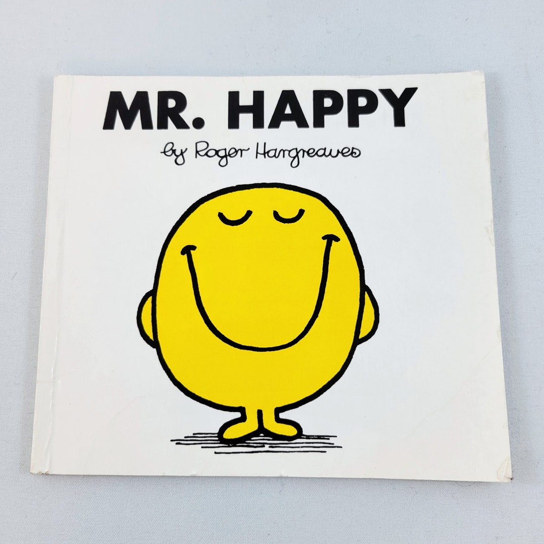Mr Happy Mr Men Book Classic Library Roger Hargreaves Used 1997 Mr Happy Mr Men Book Classic Library Roger Hargreaves Used 1997
