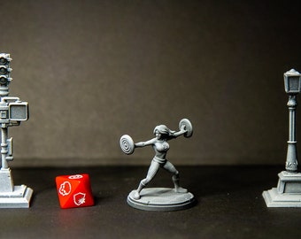 Invisible Woman from Trident Studio with its 35mm base