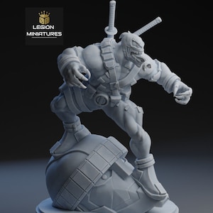 Legion&#39;s Deadpool Venom with its 50mm base
